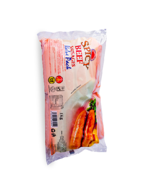 Spicy Beef Sausages Value Pack 1kg - Farmers Choice - Image 3